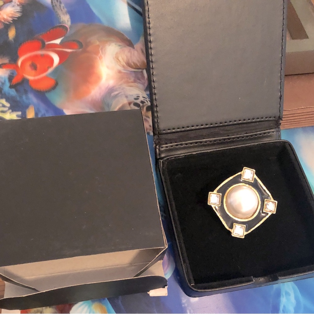 FREE. Faux leather jewelry case new in box